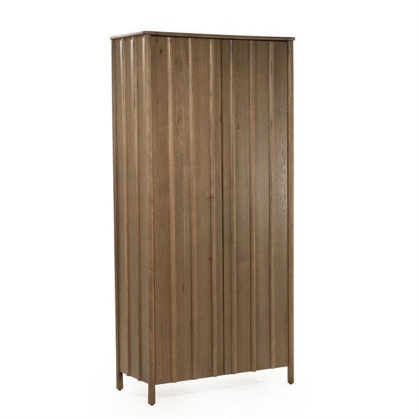 Wandkast / kabinet Jake Eleonora 102x47x210 cm - Bruin