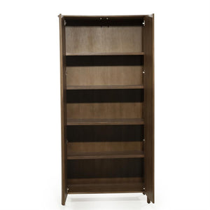 Wandkast / kabinet Jake Eleonora 102x47x210 cm - Bruin