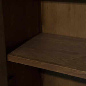 Wandkast / kabinet Jake Eleonora 102x47x210 cm - Bruin