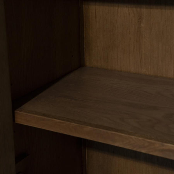 Wandkast / kabinet Jake Eleonora 102x47x210 cm - Bruin