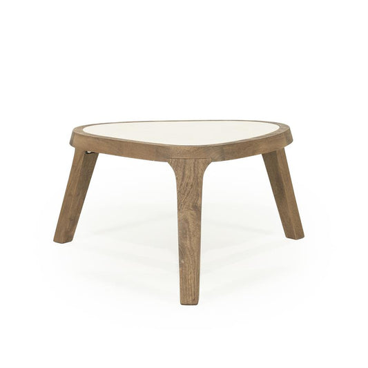 Salontafel Fred Eleonora - mangohout & marmer - Small