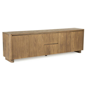 TV meubel Edward Eleonora 200x40x61 cm - Geborsteld mangohout