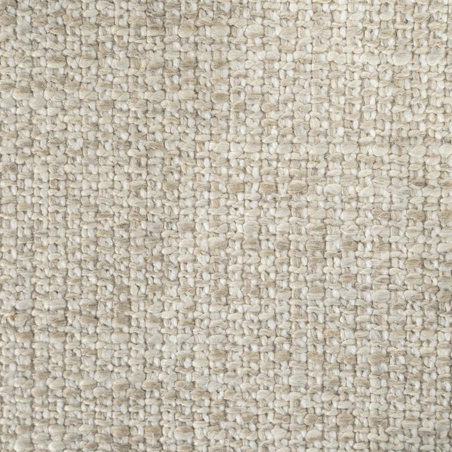 Fauteuil Nila Eleonora bruin hout  - Vanu stof beige