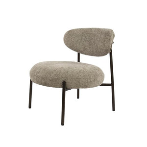 Fauteuil round   - Tissee cargo zandkleur