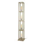 Vloerlamp Quadra 4-lichts / Beige