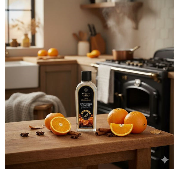 Ashleigh & Burwood Geurlamp/Luchtreiniger Olie - Winter Spice & Orange 250 ML