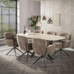 Hanglamp Wings 5-lichts / Zwart