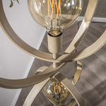 Vloerlamp Turn Around 3-lichts / Beige