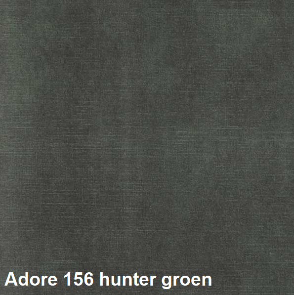 Fauteuil Jari zonder arm Adore stof velours - Uit voorraad leverbaar in 3 kleuren