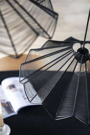 Hanglamp Varjo small By-Boo - Zwart (Magazijn sale)