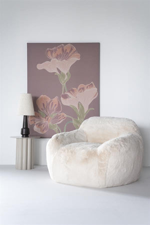 fauteuil/zitzak Hug groot By-Boo - Beige