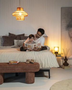 Hanglamp Cirque 3 By-Boo - Jute/metaal