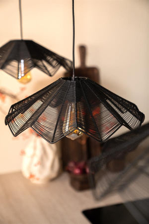 Hanglamp Varjo small By-Boo - Zwart (Magazijn sale)
