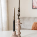 Kaarsenhouder Barolo (set of 2)  By-Boo - Oud roze (Magazijn sale)