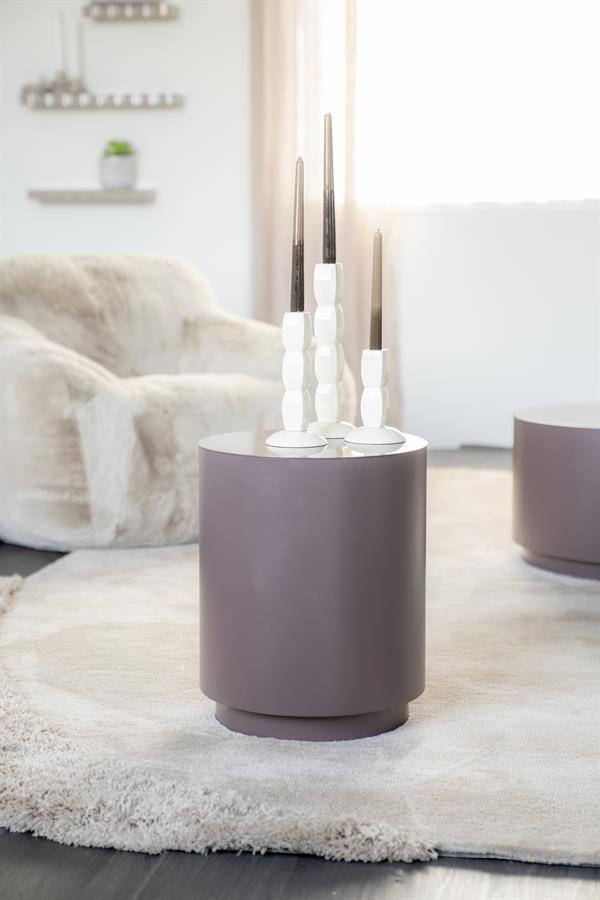 Bijzettafel Mesita By-Boo - Dark taupe