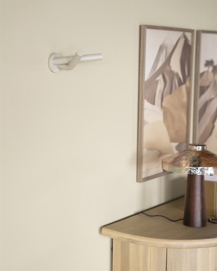 Kapstok Single hook Matto By-Boo - Beige( 2 stuks)