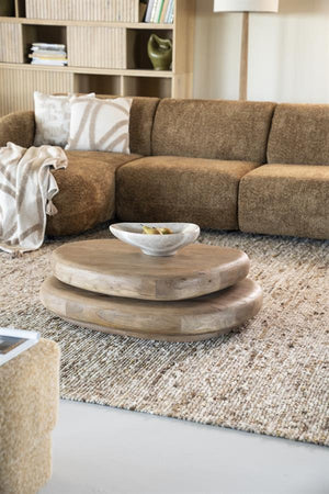 Salontafel draaibaar Kabo By-Boo - Mangohout lichtbruin