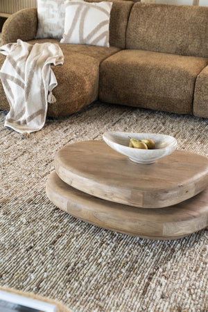 Salontafel draaibaar Kabo By-Boo - Mangohout lichtbruin