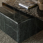 Salontafel Ripple By-Boo bruin glas - 110x55 cm