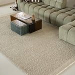 Salontafel Ripple By-Boo bruin glas - 110x55 cm