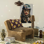 Tafellamp Clayton  By-Boo small - Mosterd kleur
