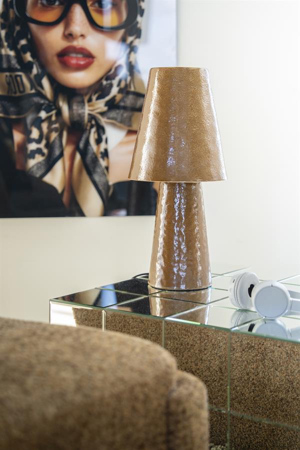 Tafellamp Clayton  By-Boo small - Mosterd kleur