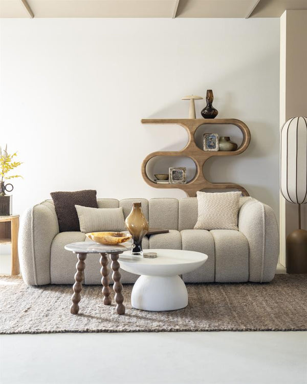 Wandkast/roomdiver Esu By-Boo mangohout - 120x31x150 cm