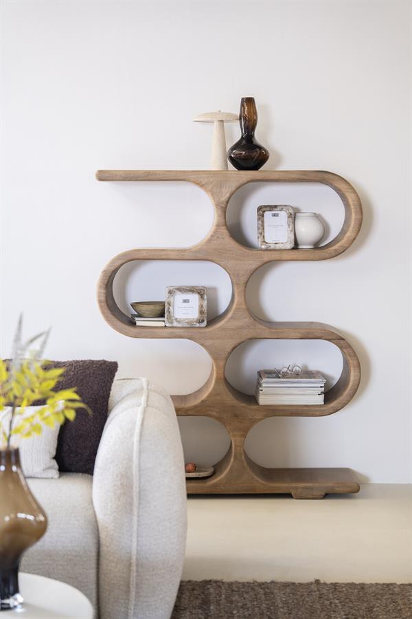Wandkast/roomdiver Esu By-Boo mangohout - 120x31x150 cm