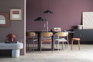 Hanglamp Varjo small By-Boo - Oud roze (Magazijn sale)