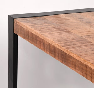Eettafel Brussels 200 cm mangohout rechthoeking (Magazijn sale)