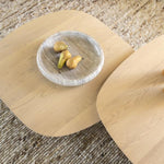 Salontafel Stef Eleonora small 80x80 cm - Naturel eikenhout