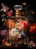 Glasschilderij parfumfles Chanel Paris goudfolie 60x80 cm