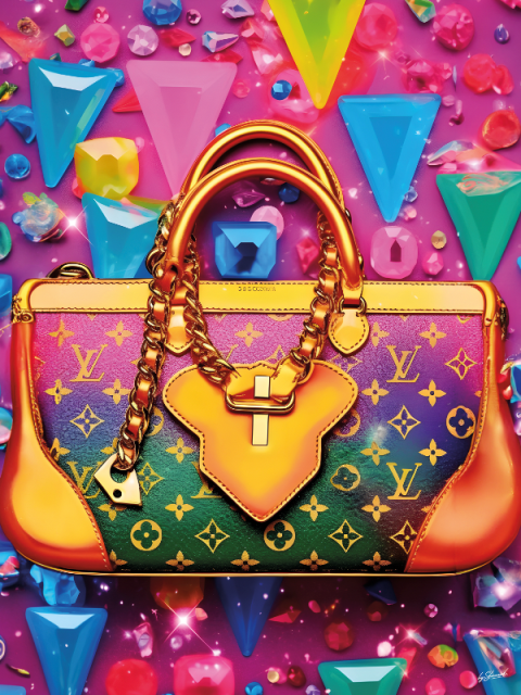 Roze louis vuitton tas hotsell