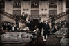 Glasschilderij peaky blinders / casino - 160x110 cm