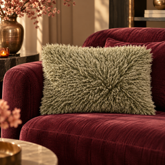 The Home Style Club x By-Boo Kussen Douceur groen