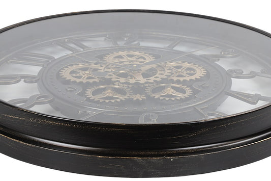 Countryfield radarklok rond Norris zwart - Ø70 CM