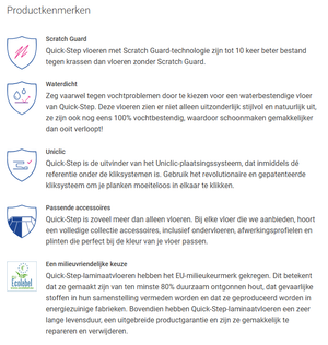 Quick-Step laminaat Creo - CRH3180 Eik Natural Tennessee