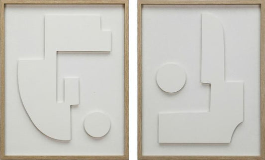 3D Wanddecoratie 2-luik 40x50 cm