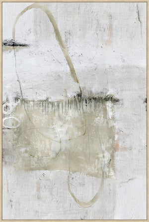 Canvas schilderij Handgeschilderd met lijst  'Tasje' 80x120 cm (Magazijn sale)