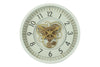 Ronde radar Wandklok Countryfield "Celestial'' wit Ø 46 cm