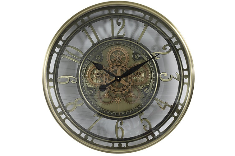 Countryfield radarklok rond Norris brons - Ø70 CM