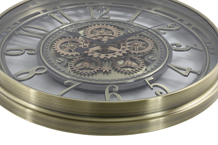 Countryfield radarklok rond Norris brons - Ø70 CM