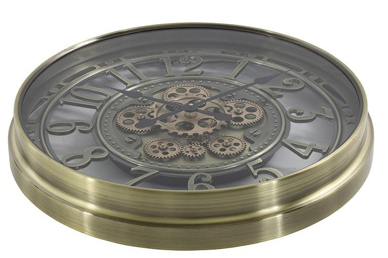 Countryfield radarklok rond Norris Brons - Ø50CM