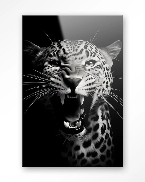 Glasschilderij Rawr Cheetah - Urban Cotton