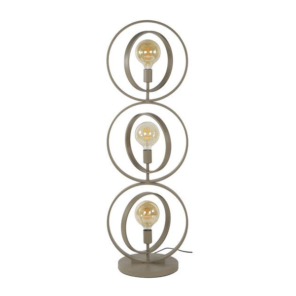 Vloerlamp Turn Around 3-lichts / Beige