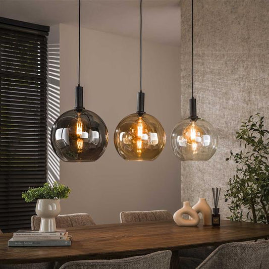 Hanglamp Sfera Tricolore 3-lichts / Artic zwart