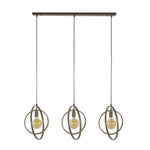 Hanglamp Turn Around 3-lichts / Beige
