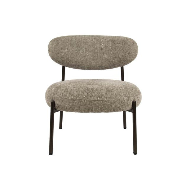 Fauteuil round   - Tissee cargo zandkleur