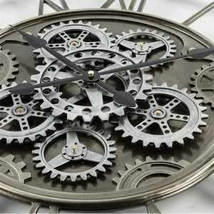 Countryfield wandklok Emington brons XXL - Ø80 CM