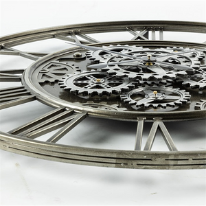 Countryfield wandklok Emington brons XXL - Ø80 CM